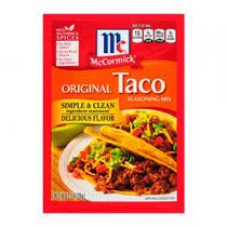 Tempero para Tacos Mccormick Original 28G
