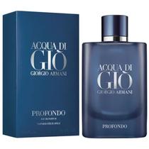 Perfume Armani Acqua D Gio Profondo Edp M 125ML - Cod Int: 59190