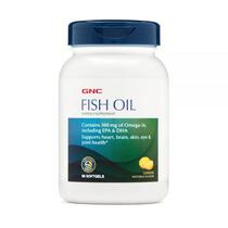 Vitamina GNC Fish Oil Omega 3 300MG 90 Capsulas