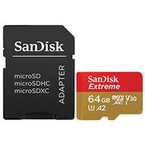 Cartao de Memoria Micro SD Sandisk Extreme U3 64GB