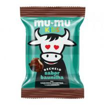 Mini Barra de Chocolate Neugebauer Mu-Mu Kids Sabor Baunilha 15,6G