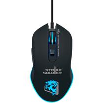 Ant_Mouse Gamer Elg MGSS Strike Soldier - com Fio - 4800DPI - 6 Botoes - Preto