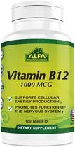 Alfa Vitamins Vitamin B12 100 MCG (100 Tabletas)