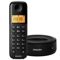 Aparelho de Telefone Philips D1302B 2 Bases / Bina / Sem Fio foto 2