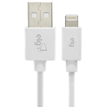 Cabo USB Lightning Elg C810 - 1 Metro / Certificado Apple / Conectores Metálicos / 2.4A foto principal