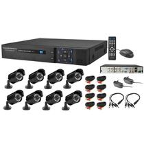 Câmera de Monitoramento & DVR Powerpack DVR-CA089.KIT 8 Canais foto principal