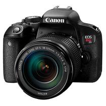 Câmera Digital Canon EOS Rebel T7I 24.2MP 3.0" Lente EF-S 18-135MM IS STM foto principal
