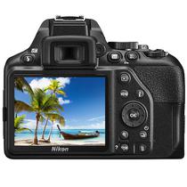 Câmera Digital Nikon D3500 24.2MP 3.0" Lente AF-P DX NIKKOR 18-55MM VR + 70-300MM ED foto 2