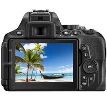 Câmera Digital Nikon D5600 24.2MP 3.2" Lente AF-P DX NIKKOR 18-55MM VR + 70-300MM ED foto 2