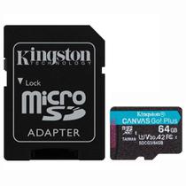Cartão de Memória Kingston Canvas Go! Plus Micro SDXC 64GB foto 1