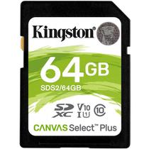 Cartão de Memória Kingston Canvas Select Plus SDXC 64GB Classe 10 foto principal