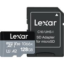 Cartão de Memória Lexar 1066X Micro SDXC 128GB Classe 10 160MB/s foto principal