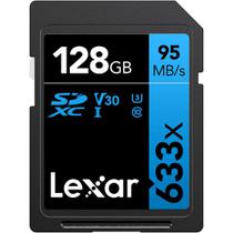 Cartão de Memória Lexar 633X SDXC 128GB Classe 10 95MB/s foto principal
