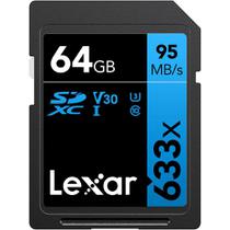 Cartão de Memória Lexar 633X SDXC 64GB Classe 10 95MB/s foto principal