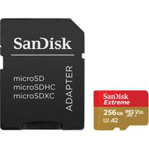 Cartão de Memória Sandisk Extreme Micro SDXC 256GB 160MB/s foto 1