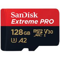 Cartão de Memória Sandisk Extreme Pro Micro SDXC 128GB foto principal