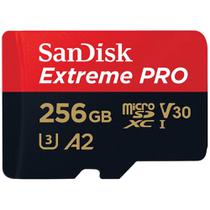 Cartão de Memória Sandisk Extreme Pro Micro SDXC 256GB foto principal