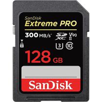 Cartão de Memória Sandisk Extreme Pro SDXC 128GB Classe 10 300MB/s foto principal