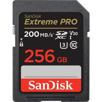 Cartão de Memória Sandisk Extreme Pro SDXC 256GB Classe 10 200MB/s foto principal