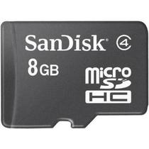Cartão de Memória Sandisk Micro SDHC 8GB Classe 4 foto principal
