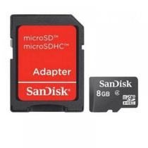 Cartão de Memória Sandisk Micro SDHC 8GB Classe 4 foto 1