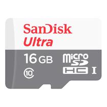 Cartão de Memória Sandisk Ultra Micro SDHC 16GB Classe 10 foto principal