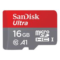 Cartão de Memória Sandisk Ultra Micro SDHC 16GB Classe 10 A1 foto principal