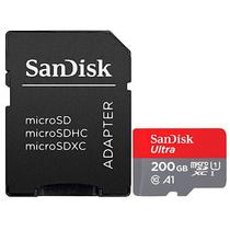 Cartão de Memória Sandisk Ultra Micro SDXC 200GB Classe 10 A1 foto 1