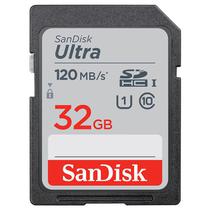 Cartão de Memória Sandisk Ultra SDHC 32GB Classe 10 120MB/s foto principal