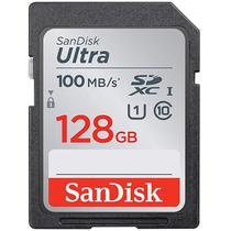 Cartão de Memória Sandisk Ultra SDXC 128GB Classe 10 100MB/s foto principal