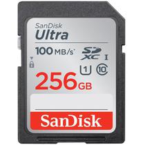Cartão de Memória Sandisk Ultra SDXC 256GB Classe 10 100MB/s foto principal