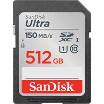 Cartão de Memória Sandisk Ultra SDXC 512GB Classe 10 150MB/s foto principal