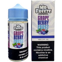 Essência para Vaper MR. Freeze Menthol Grape Berry Frost 100ML foto principal
