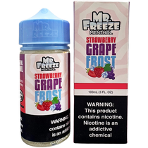 Essência para Vaper MR. Freeze Menthol Strawberry Grape Frost 100ML foto principal