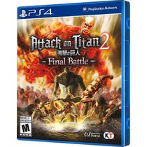Game Attack On Titan 2 Final Battle Playstation 4 foto principal