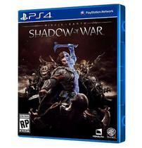 Game Middle Earth Shadow Of War Playstation 4 foto principal