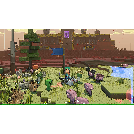 Game Minecraft Legends Deluxe Edition Playstation 5 no Paraguai 