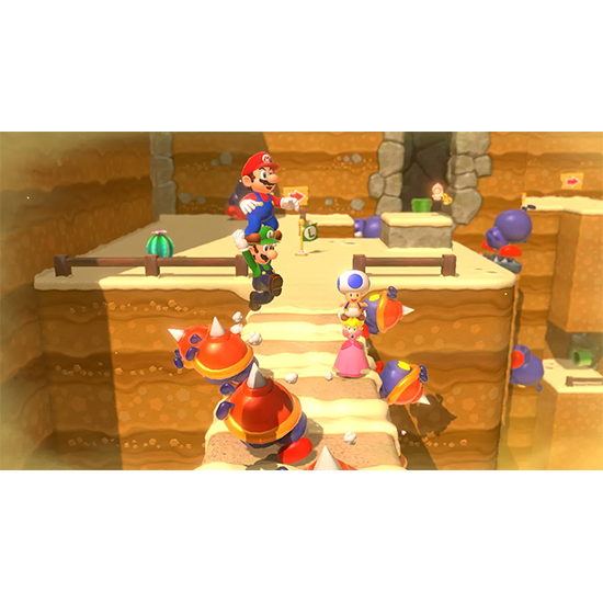 Jogo Super Mario 3D World Nintendo Nintendo Switch em Promoção é no Bondfaro