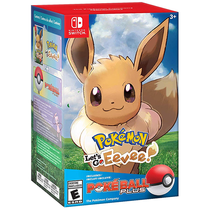 Game Pokémon Let's Go Eevee Bundle PokéBall Plus Nintendo Switch foto principal