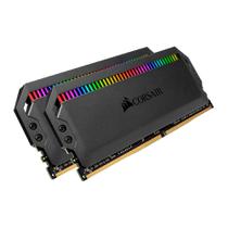 Memória Corsair Platinum Dominator RGB DDR4 16GB (2x 8GB) 3200MHz CMT16GX4M2C3200C16 foto 1