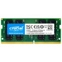 Memória Crucial DDR4 32GB 3200MHZ Notebook CT32G4SFD832A foto principal