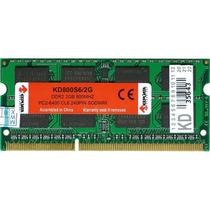 Memória Keepdata DDR2 2GB 800MHz Notebook KD800S6/2G foto principal