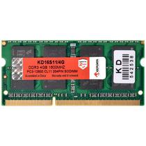 Memória Keepdata DDR3 4GB 1600MHz Notebook KD16S11/4G foto principal