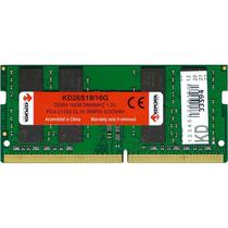 Memória Keepdata DDR4 16GB 2666MHz Notebook KD26S19/16G foto principal