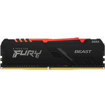 Memória Kingston Fury Beast RGB DDR4 16GB 2666MHz foto principal