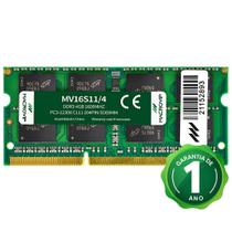 Memória Macrovip DDR3 4GB 1600MHz Notebook MV16S11/4 foto principal