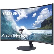 Monitor Samsung LED LC27T550FDLXZP Full HD 27" Curvo foto 2