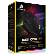 Mouse Corsair Dark Core RGB Óptico Wireless foto 2