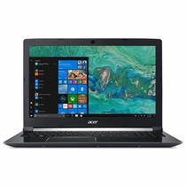 Notebook Acer A715-72G-739V Intel Core i7 2.2GHz / Memória 16GB / HD 1TB + SSD 256GB / 15.6" / Windows 10 / GTX 1050TI 4GB foto principal