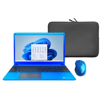 Notebook Gateway GWNC31514-BL Intel Core i3 3.0GHz / Memória 4GB / SSD 128GB / 15.6" / Windows 11 foto principal